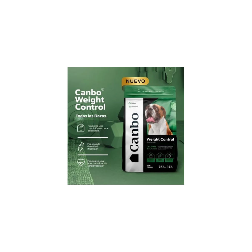 3Kg - Canbo Weight Control  Alimento para Perros Control de Peso
