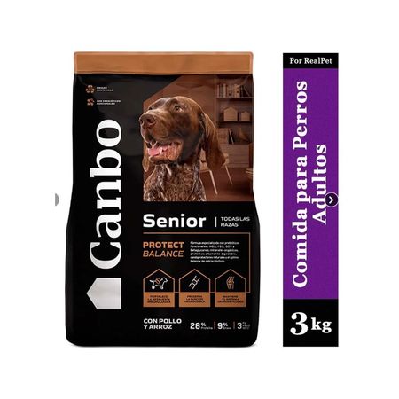 Canbo Senior 3Kg Pollo y Arroz Todas las Razas