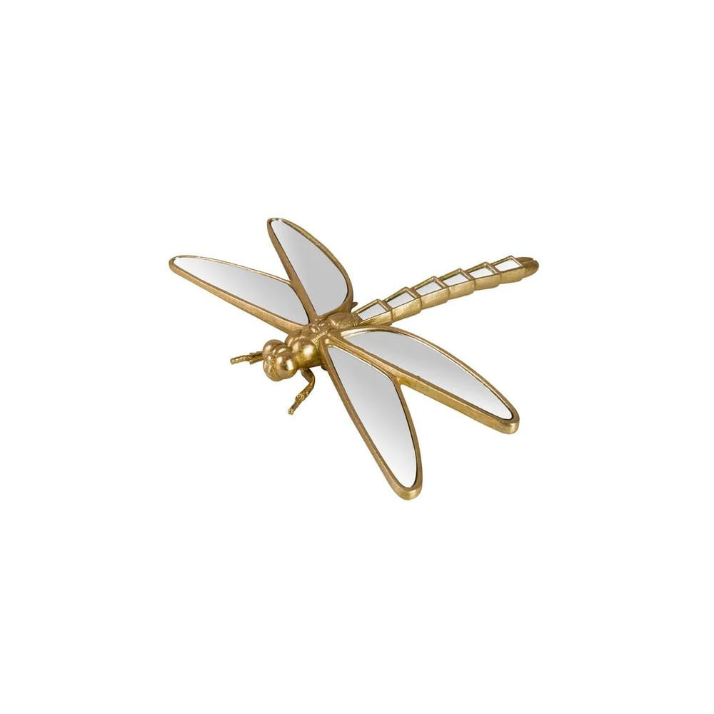 Adorno Decorativo Libélula Color Dorado  - Adorno Elegante para Sala Regalo Ideal