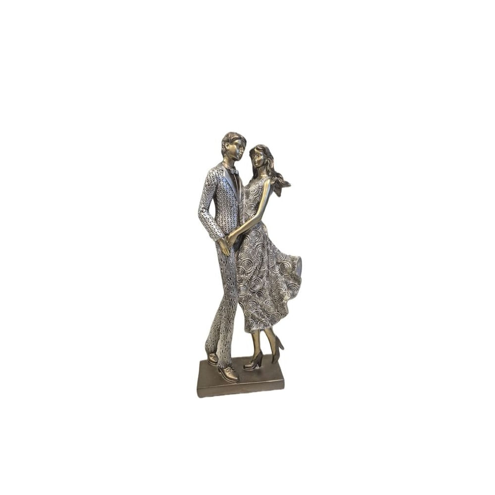 Escultura decorativa de pareja elegante - Adorno Romántico Regalo Ideal para San Valentín