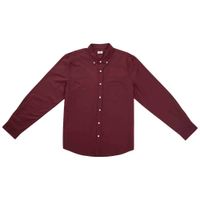 Camisa Manga Larga Casual de Color  Hombre SINGULAR