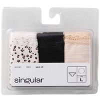 Pack 3un Trusas Bikini Mujer Diseño 9 SINGULAR