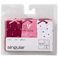 Pack 3un Trusas Bikini Mujer Diseño 4 SINGULAR