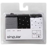 Pack 3un Trusas Bikini Mujer Diseño 1 SINGULAR