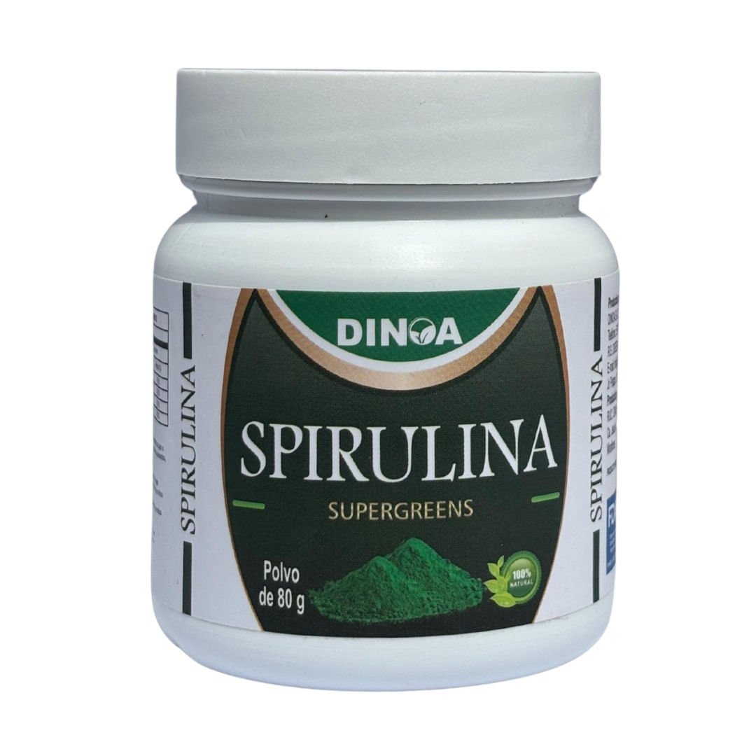 Spirulina Dinoa Polvo 80gr-Energía- Inmunidad y Nutrición