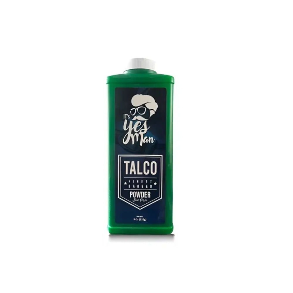 Talco Perfumado Para Barbería Yes Man 255gr