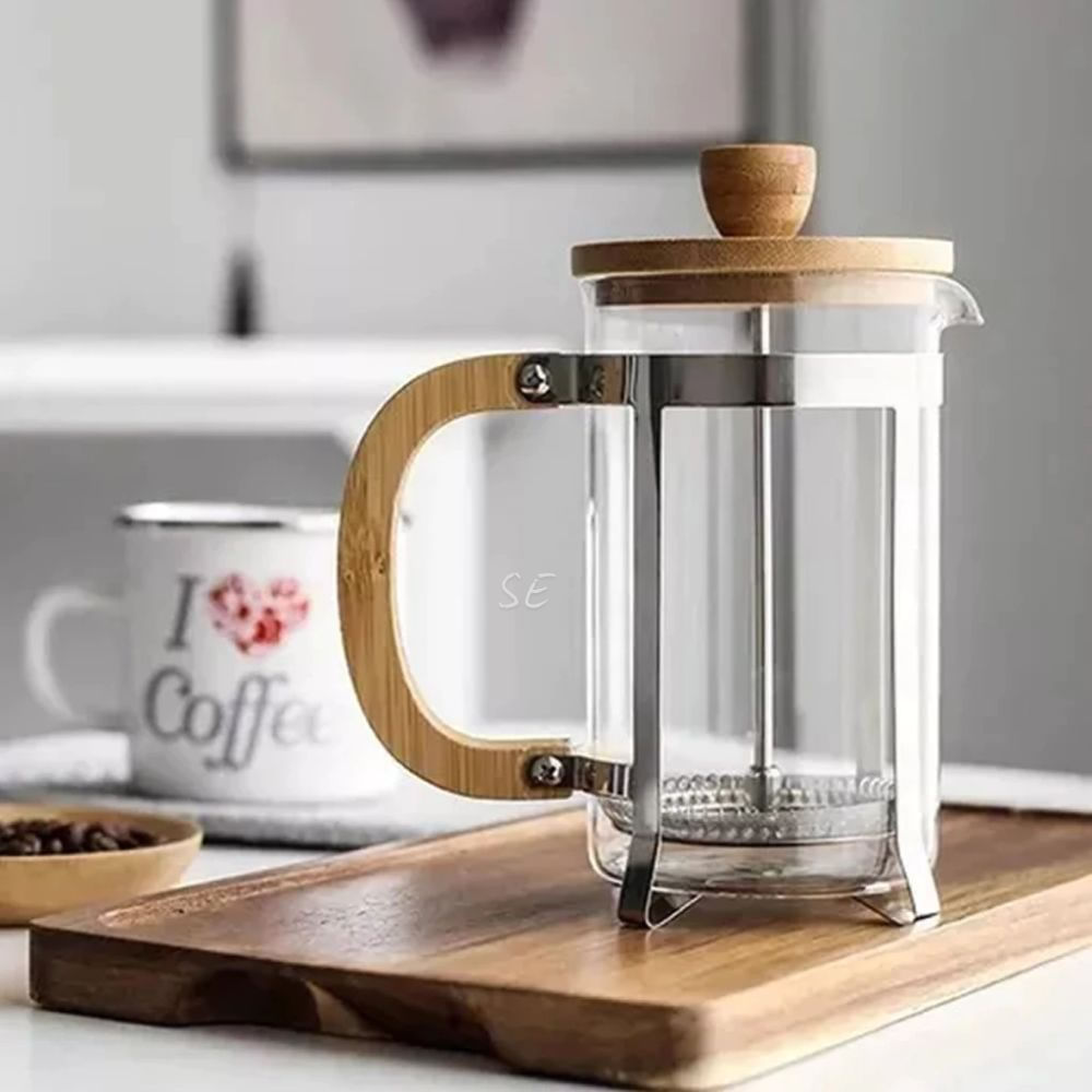 Cafetera prensa BAMBU  800 ml