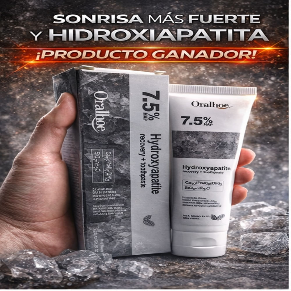 PASTA DENTAL CON HIDROXIAPATITA