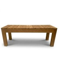 Banca de Terraza Banco en Madera Tornillo 150 cm de Largo