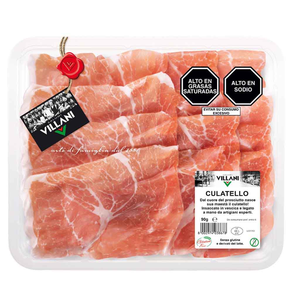 Culatello VILLANI Bandeja 100g