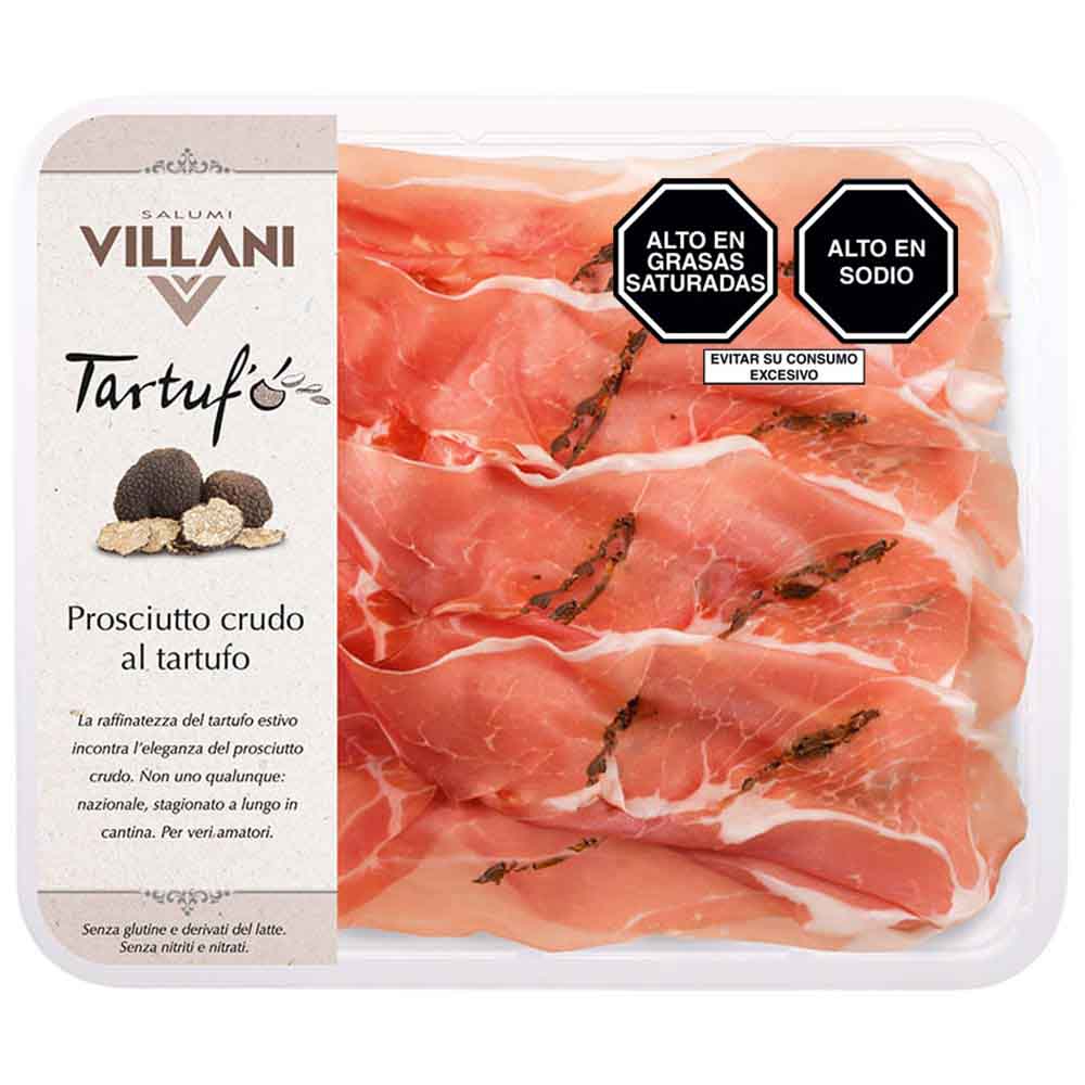 Prosciuto al Tartufo VILLANI Bandeja 100g