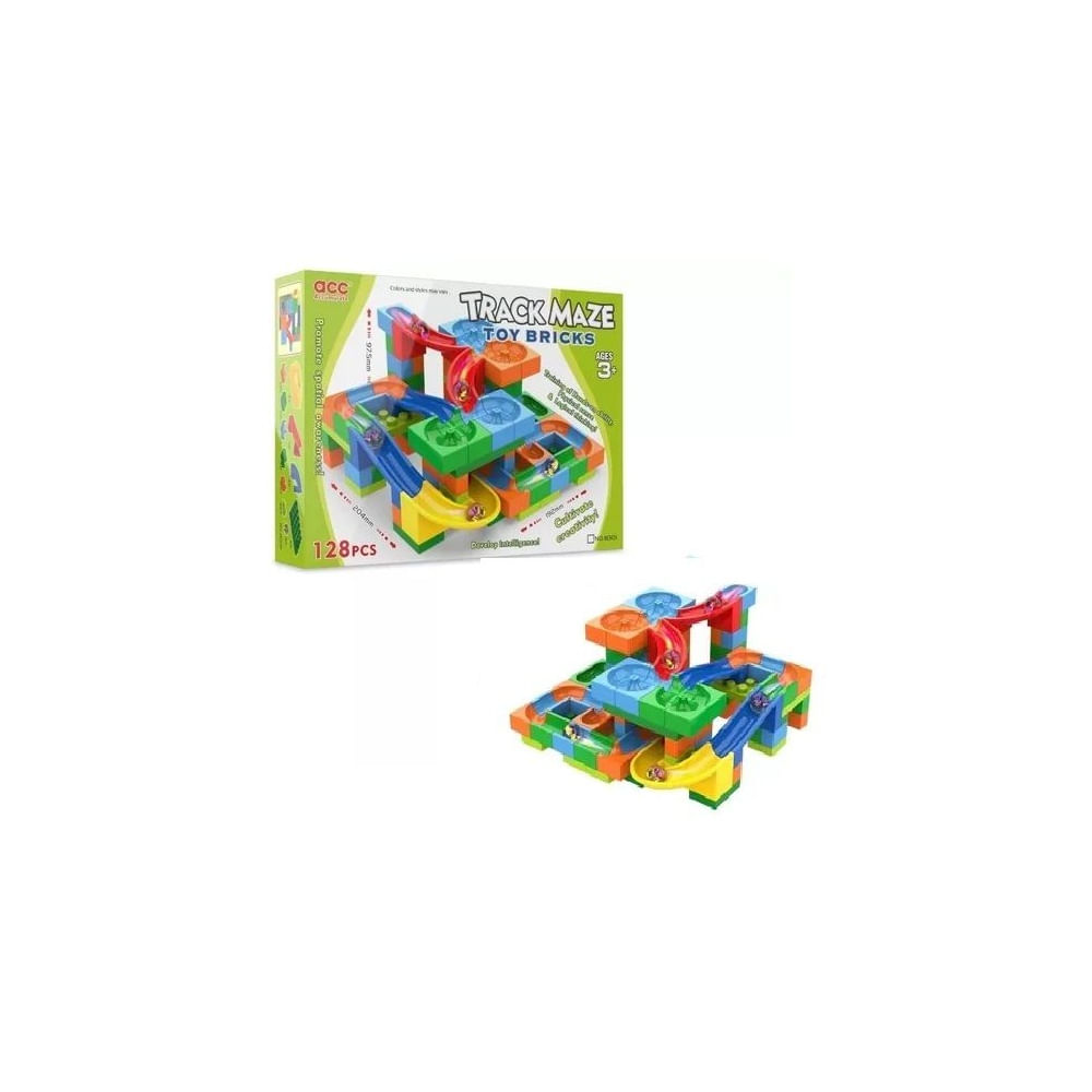 Lego Carrera de Canicas - Track Maze - 128 Pcs