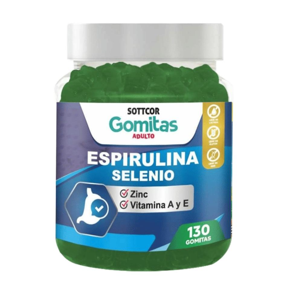 Gomitas De Espirulina Para Adultos 100Gr - Sottcor