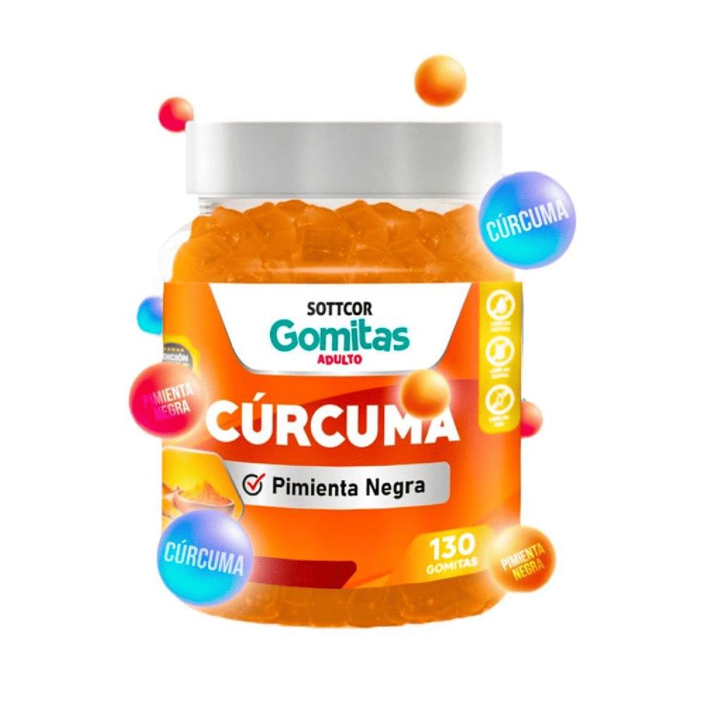 GOMITAS DE CÚRCUMA PARA ADULTOS GOMITAS SOTTCOR 100G