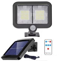 Reflector Luz LED para Exterior con Panel Solar