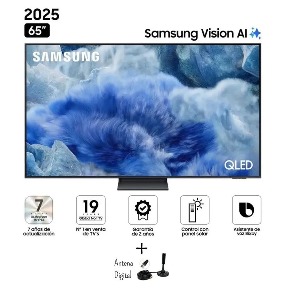 Televisor Samsung QLED 65"" Smart UHD 4K Vision Ai 65Q8F