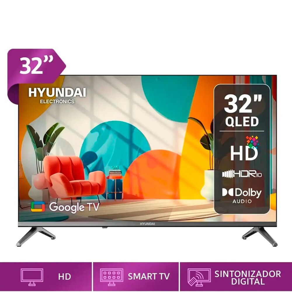 Televisor Hyundai QLED 32 Smart Tv HYLED3259QG