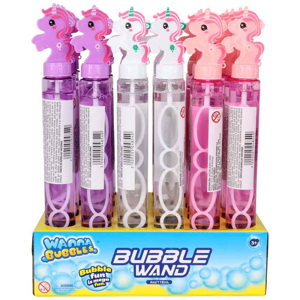 Tubo Lanza Burbujas Tubo Diseño Unicornio