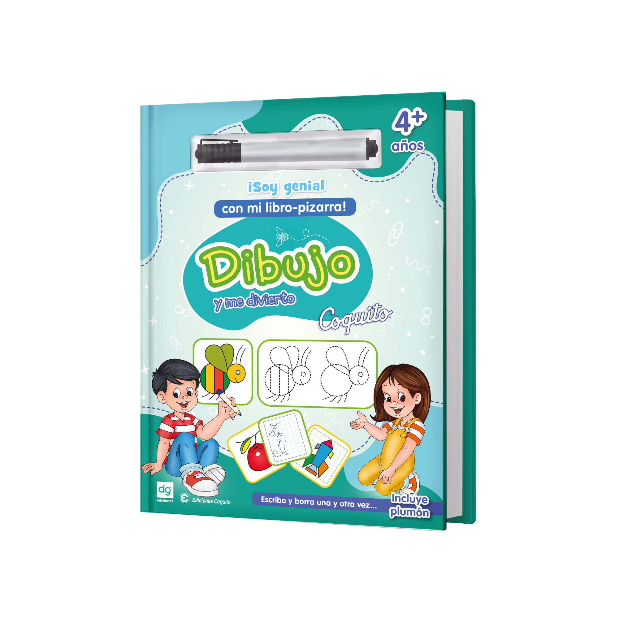 Libro COQUITO Pizarra Dibujo