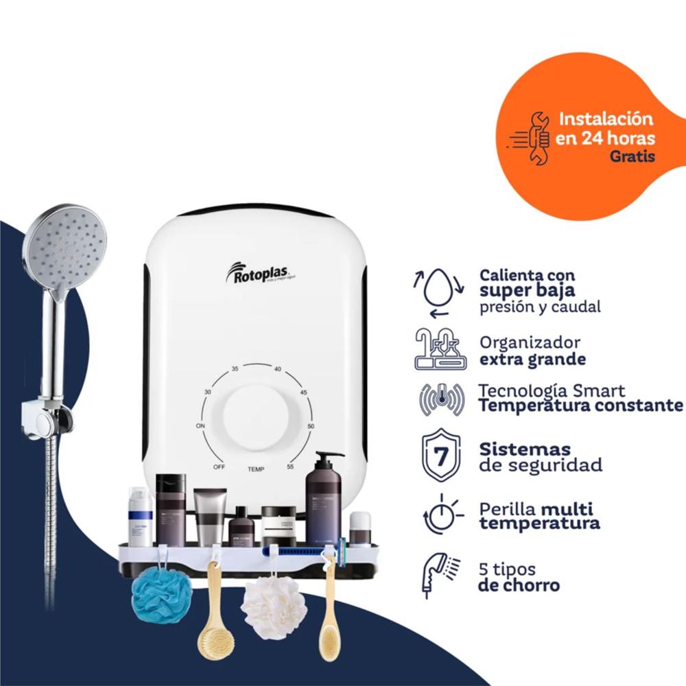 Terma Instantanea Rotoplas Sensation Plus Practica y Funcional