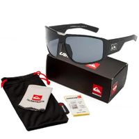 Lentes de Sol Quiksilver Ovaladas Color Negro Mate