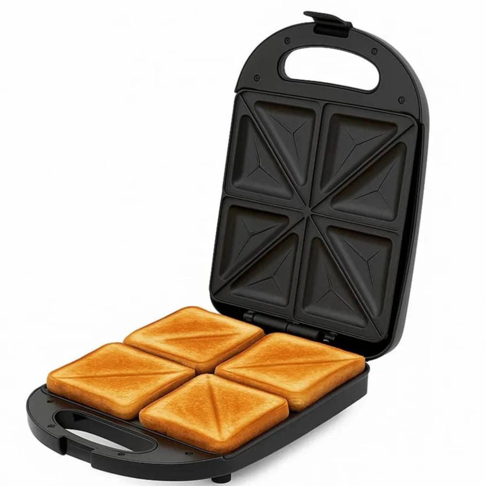 Sandwichera 4 Panes Mega Toast Diseno Compacto