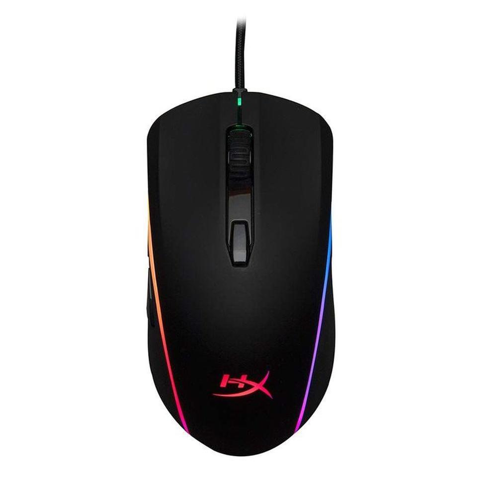 Mouse Gamer HyperX Pulsefire Surge RGB con Iluminación 360 y 6 Botones HX-MC002B