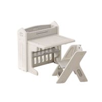 MESA ESCRITORIO MX-005 PLEGABLE GRIS
