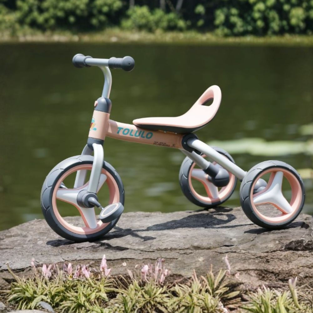 Triciclo 3 en 1 Rosado