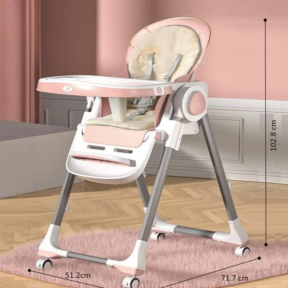 Silla de comer MX-003 Rosado