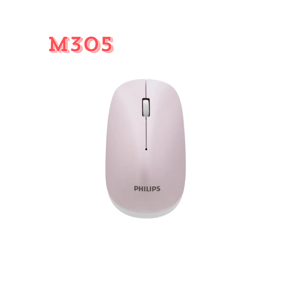 Mouse Philips M305 125 Hz sondeo Rosa