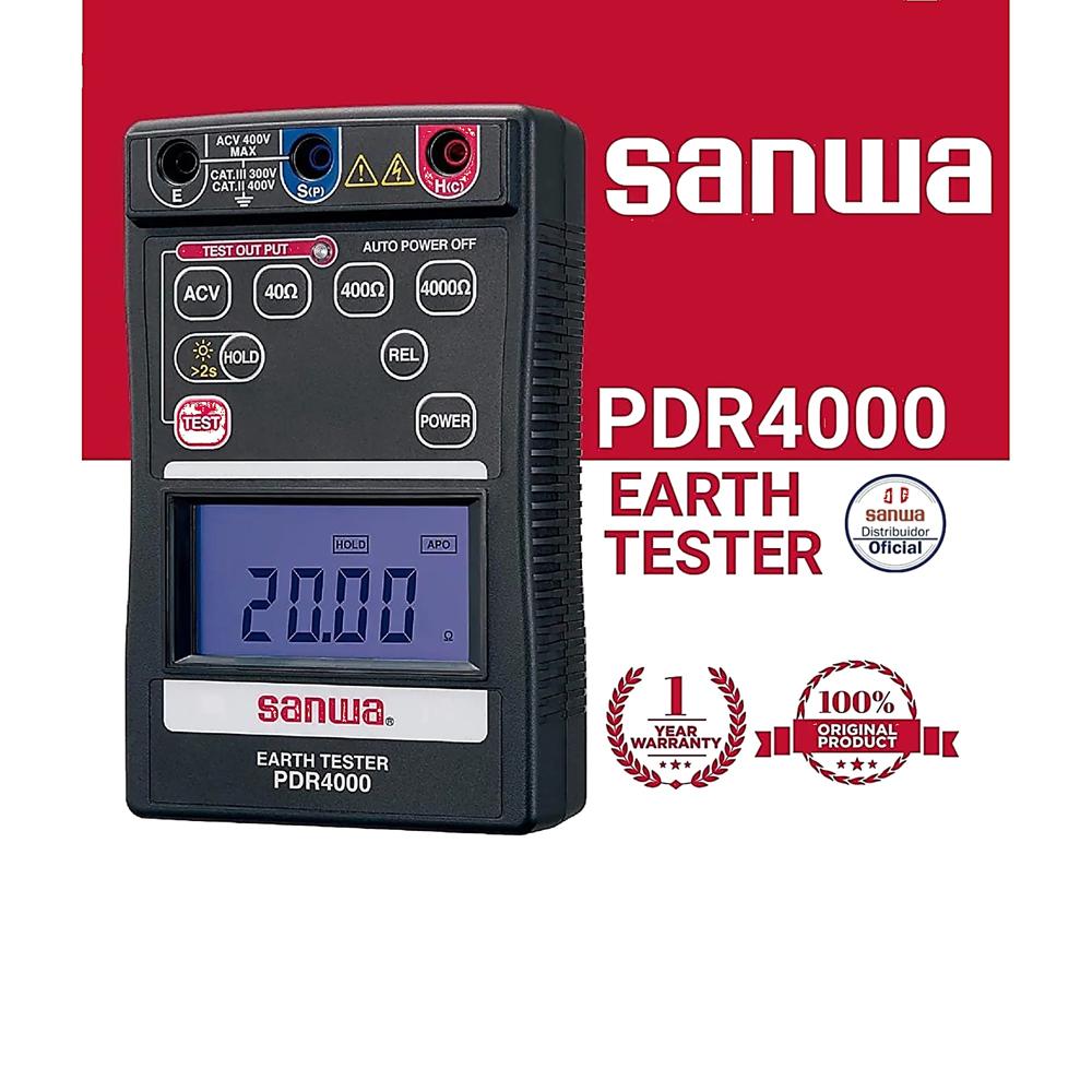 MULTOMETRO DIGITAL TELUROMETRO  PDR4000