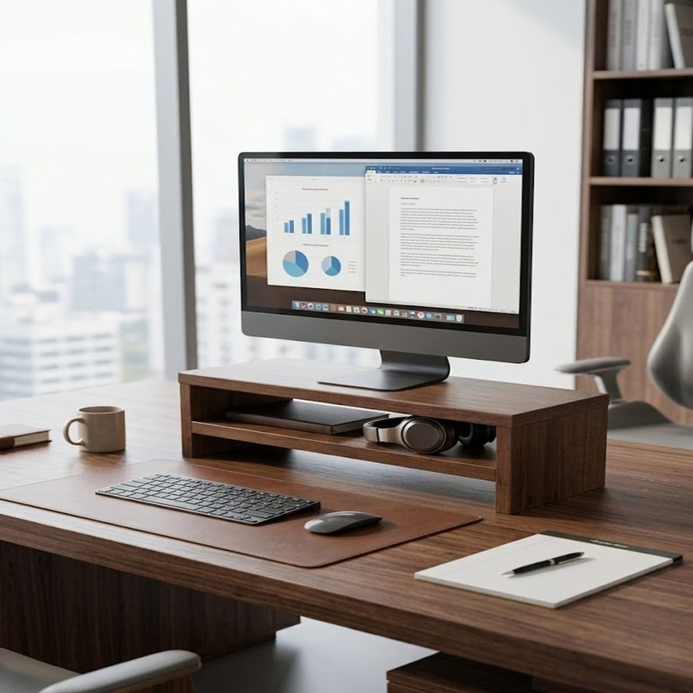 Base soporte para monitor Caramelo