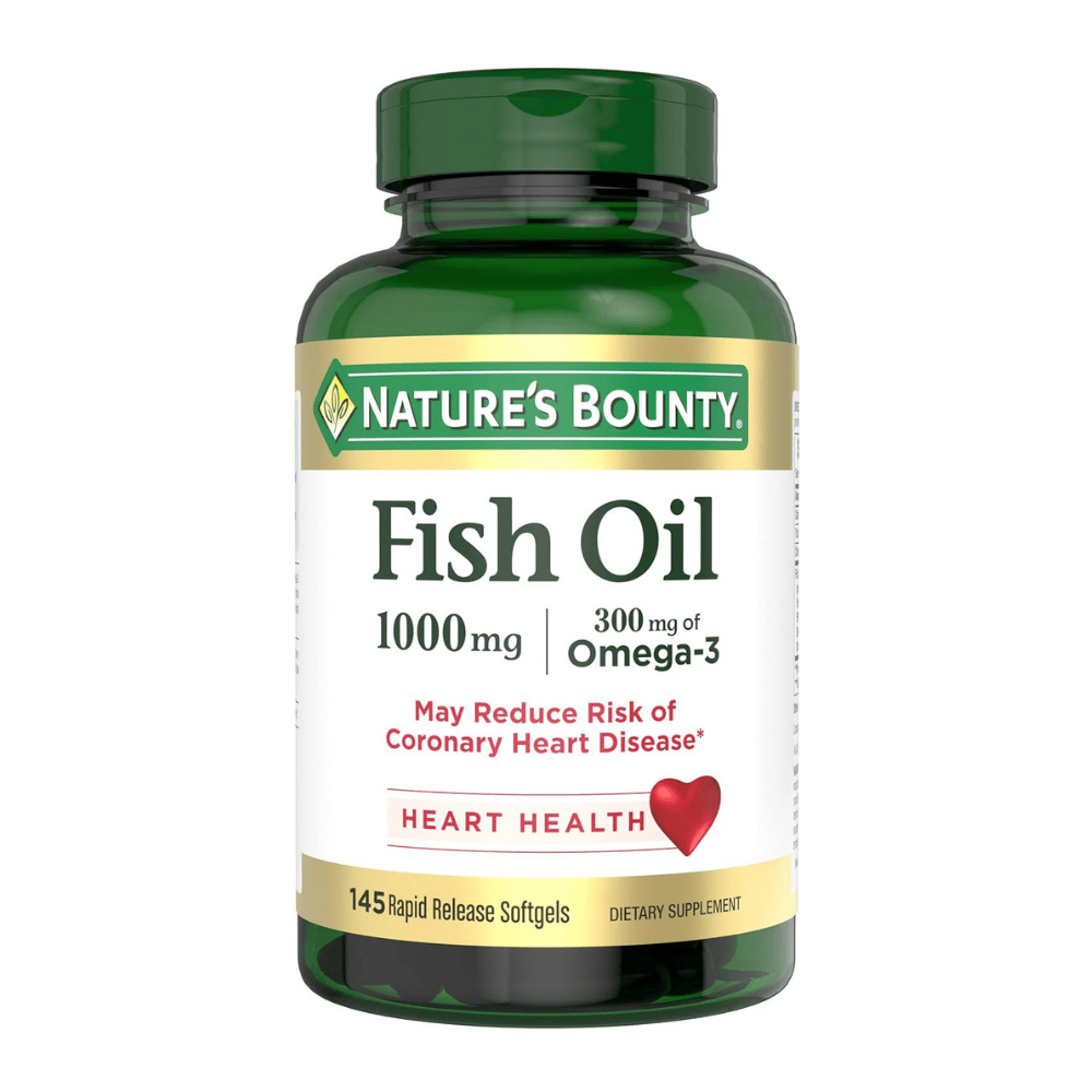 Aceite de Pescado Nature s Bounty 1000 mg apoya la salud del coraz0