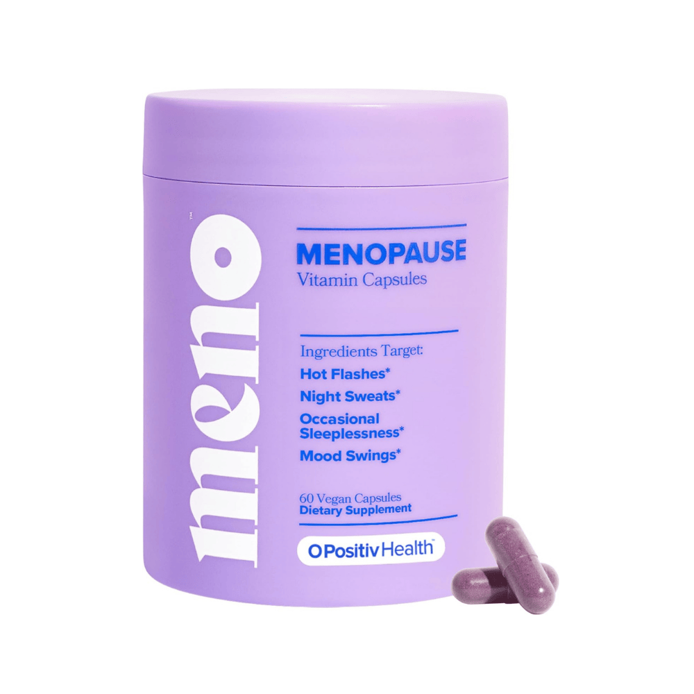 Bienestar Femenino O Positiv MENO con Ashwagandha y Cohosh Negro