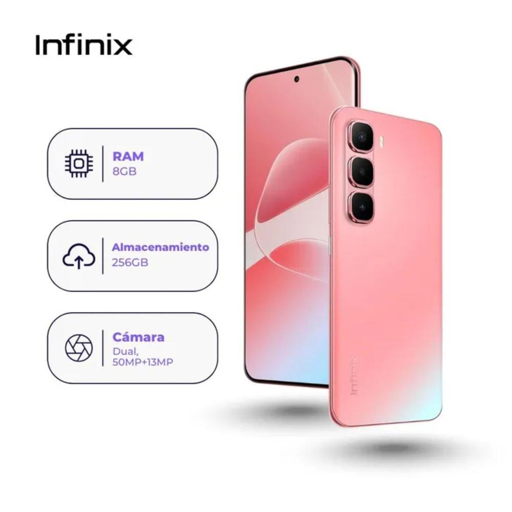 Infinix Hot 60 Pro 8RAM 256GB Coral Tides