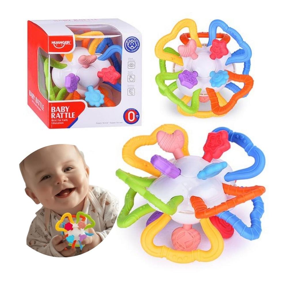 Mordedor Sensorial Y Texturas Para Bebés Para Denticion