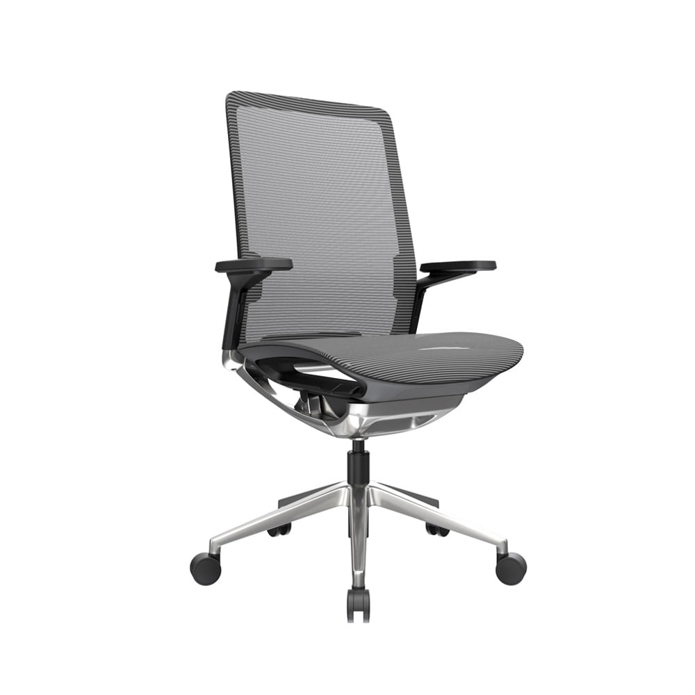 Silla Ergonómica Dream Gerente Gris Premium PN Ofideas