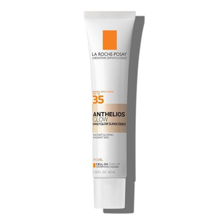 PROTECTOR SOLAR LA ROCHE-POSAY ANTHELIOS GLOW CON COLOR PEARL SPF 35 - 1.35 OZ / 40 ML