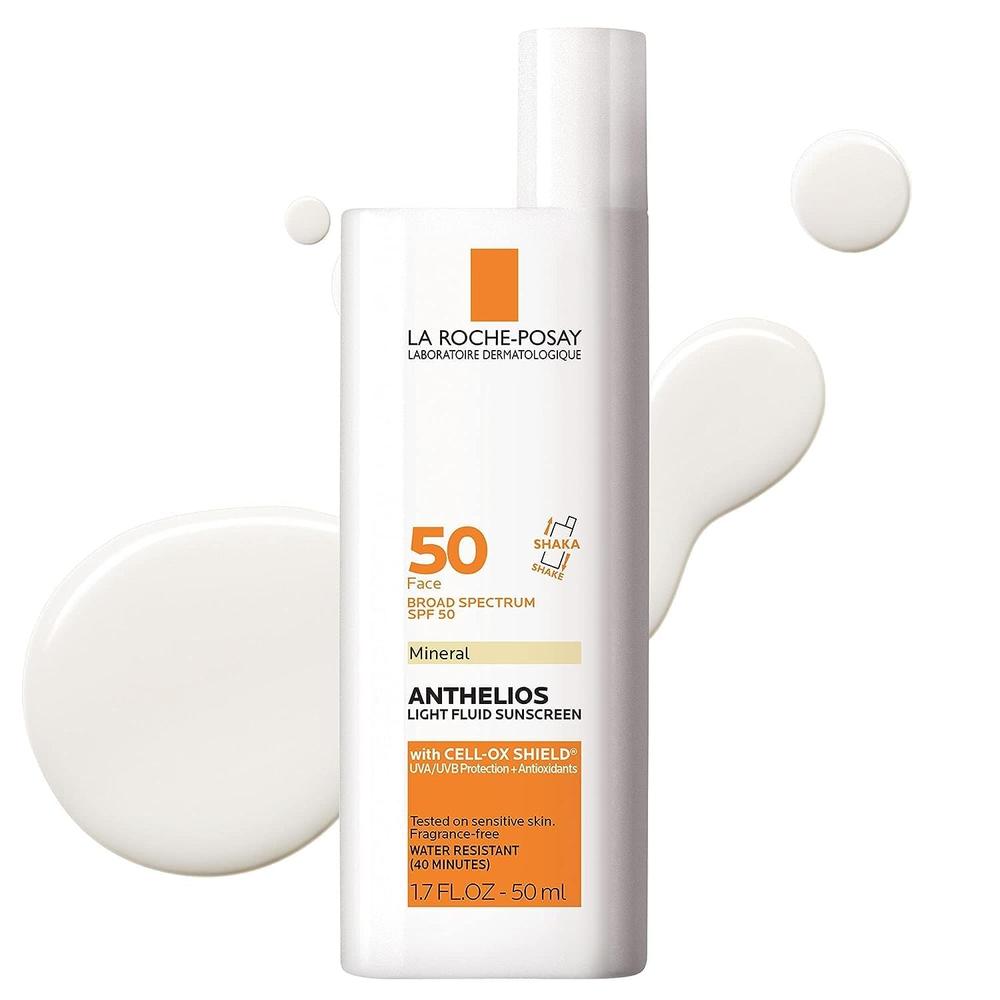 PROTECTOR SOLAR FACIAL FLUIDO SPF 40 ANTHELIOS MINERAL LA ROCHE-POSAY 1.7 OZ / 50 ML