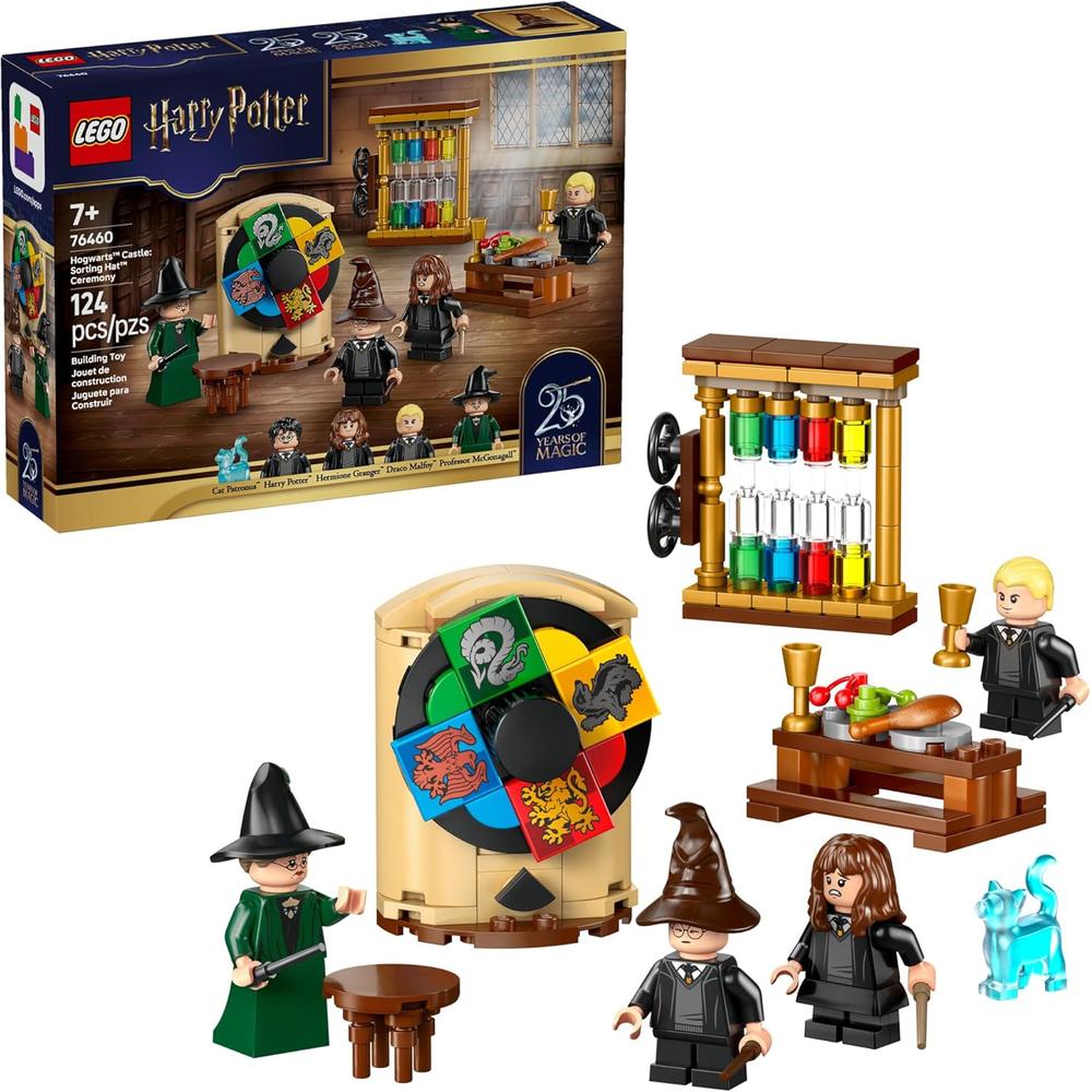 LEGO HARRY POTTER CASTILLO DE HOGWARTS CEREMONIA SOMBRERO SELECCIONADOR 76460