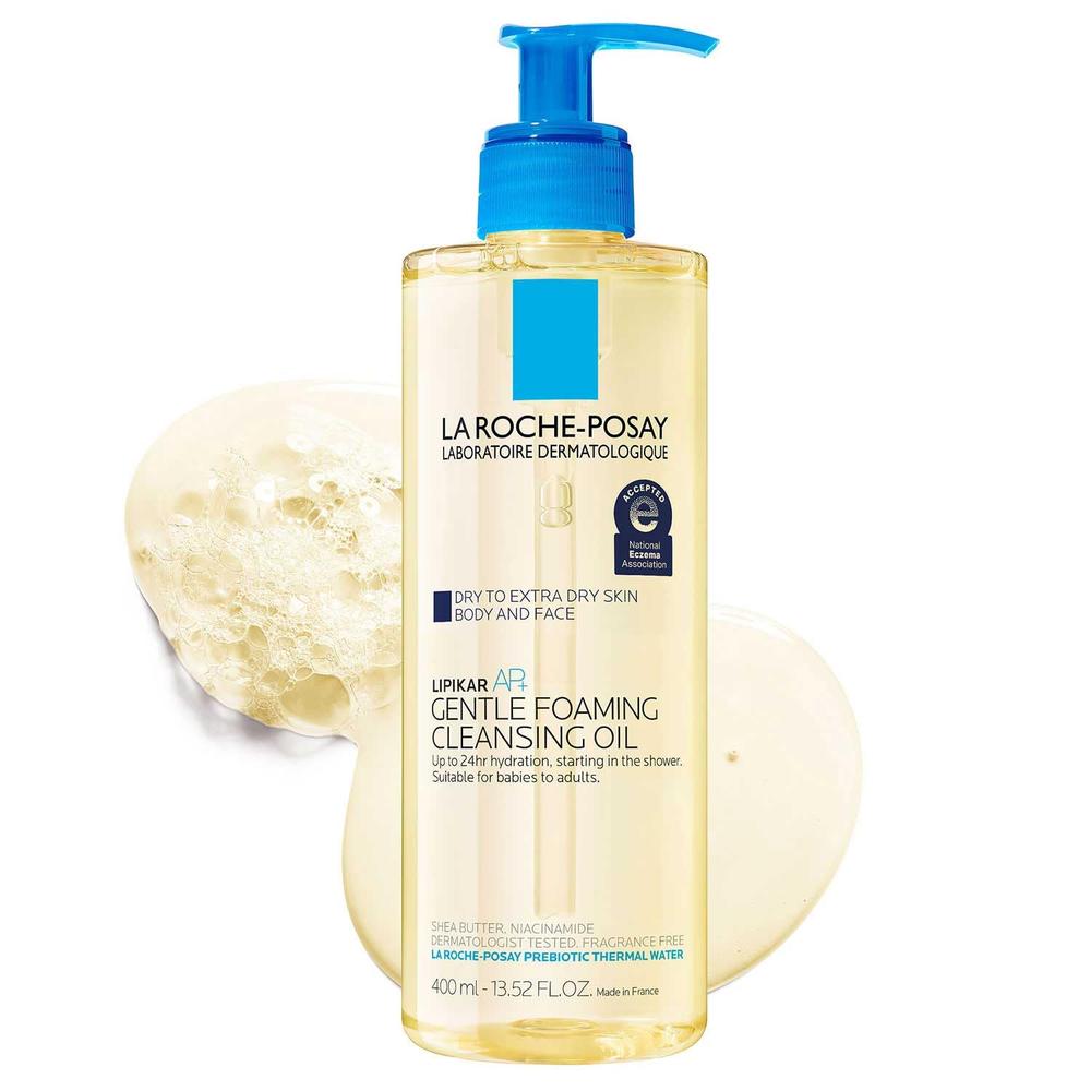 ACEITE LIMPIADOR ESPUMOSO HIDRATANTE LIPIKAR AP+ LA ROCHE-POSAY 13.5 OZ / 400 ML