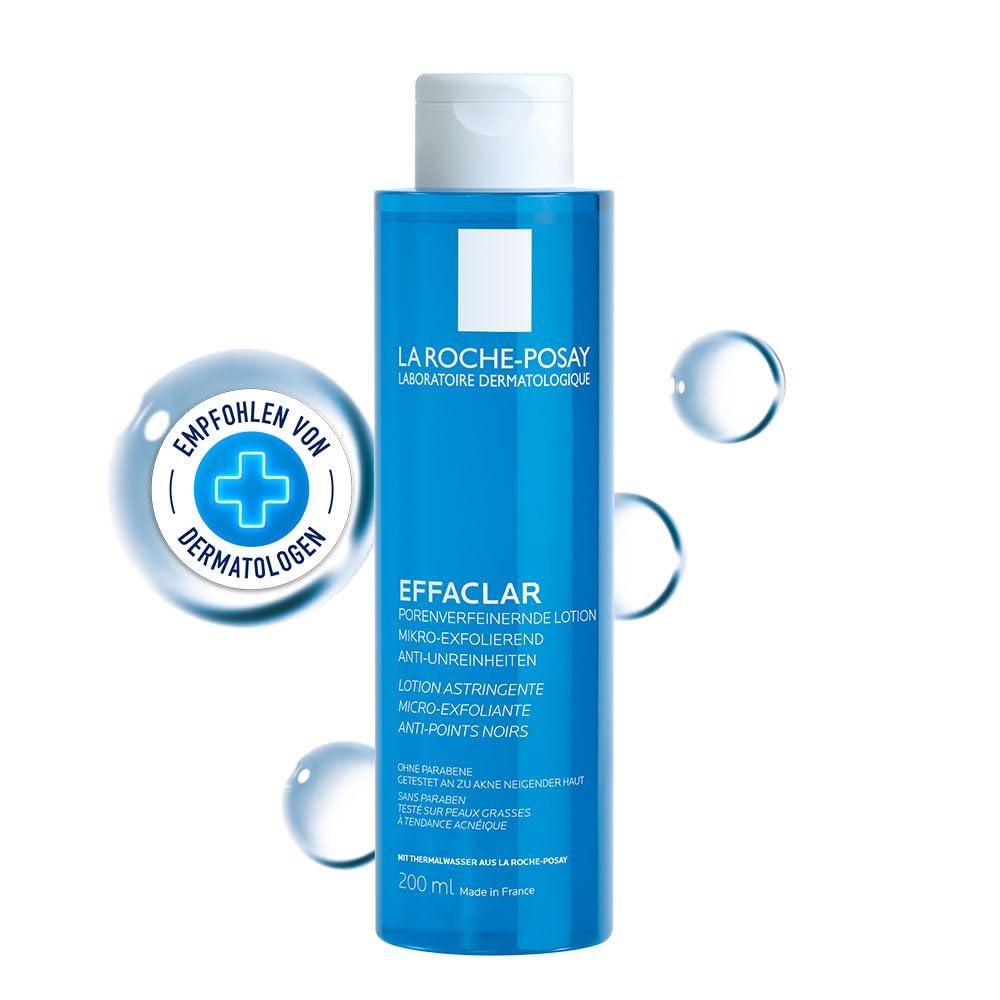 TÓNICO FACIAL ASTRINGENTE EXFOLIANTE EFFACLAR LA ROCHE-POSAY 6.76 OZ / 200 ML
