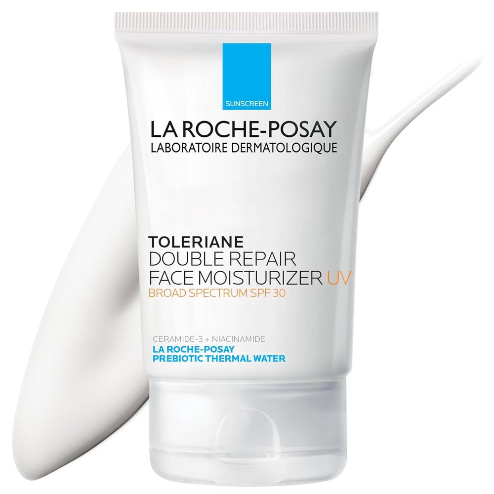 CREMA FACIAL HIDRATANTE SPF 30 TOLERIANE DOUBLE REPAIR UV LA ROCHE-POSAY 2.5 OZ / 75 ML