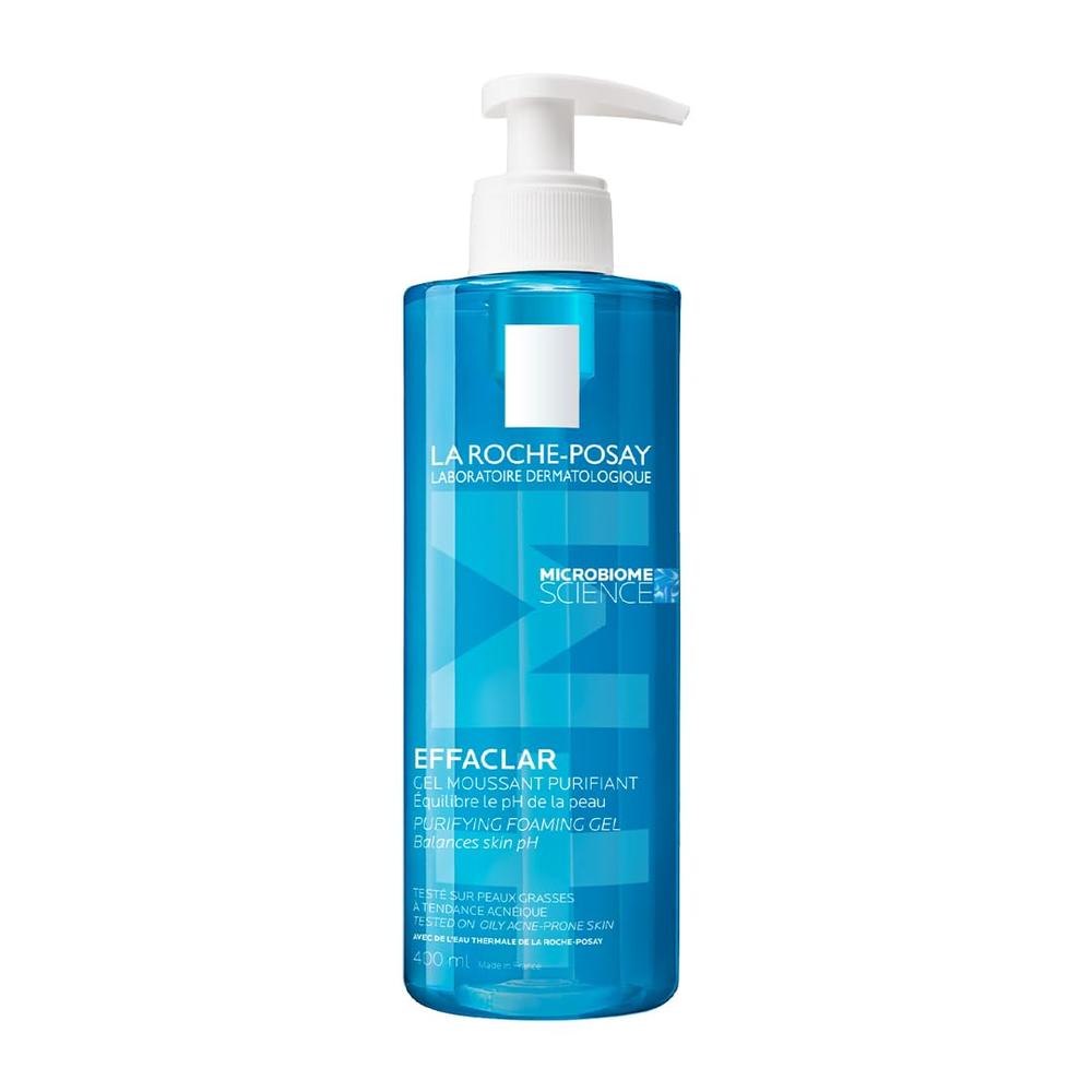 GEL LIMPIADOR ESPUMOSO PIEL GRASA EFFACLAR LA ROCHE-POSAY 13.5 OZ / 400 ML