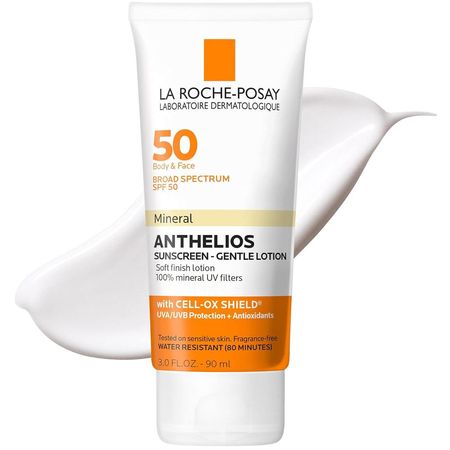 PROTECTOR SOLAR MINERAL SPF 50 ROSTRO Y CUERPO ANTHELIOS LA ROCHE-POSAY 3 OZ / 90 ML