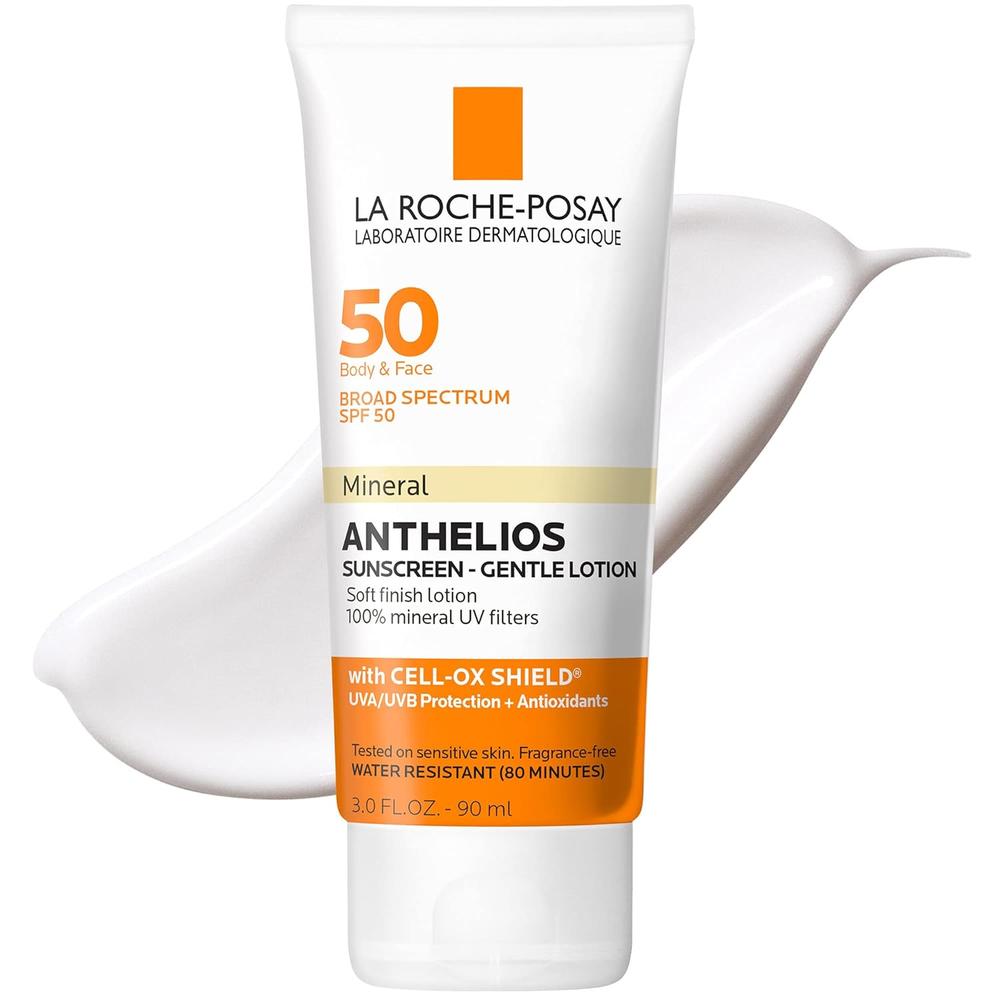 PROTECTOR SOLAR MINERAL SPF 50 ROSTRO Y CUERPO ANTHELIOS LA ROCHE-POSAY 3 OZ / 90 ML
