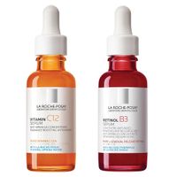 KIT SÉRUM VITAMINA C12 + SÉRUM RETINOL B3 LA ROCHE-POSAY 30 ML + 30 ML