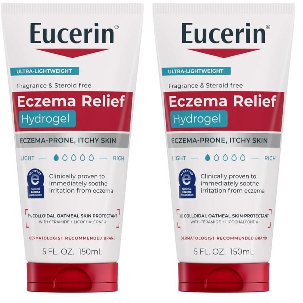 PACK 2 EUCERIN HIDROGEL ALIVIO DEL ECCEMA 5 FL OZ / 150 ML