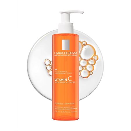 GEL LIMPIADOR FACIAL ILUMINADOR VITAMINA C LA ROCHE-POSAY 6.7 OZ / 200 ML